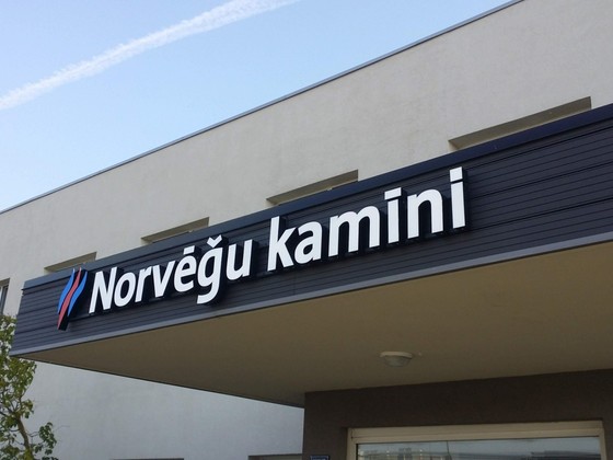 Norveģu kamīni LED burti Ceros.LV