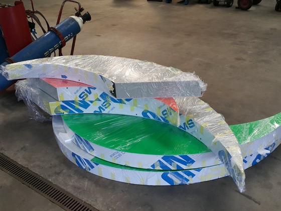 Straujupite Dzirnavas pilona izgatavošana un montaža (3)