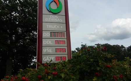 Пилоны и  дорожные указатели