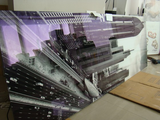 Stikla pano uz sienas Privat maja (29)