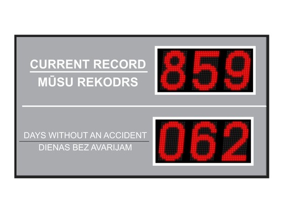 bez avarijas tablo 160x90cm