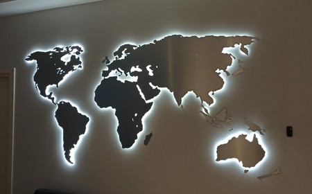 3D Карты Латвии, карты Мира 