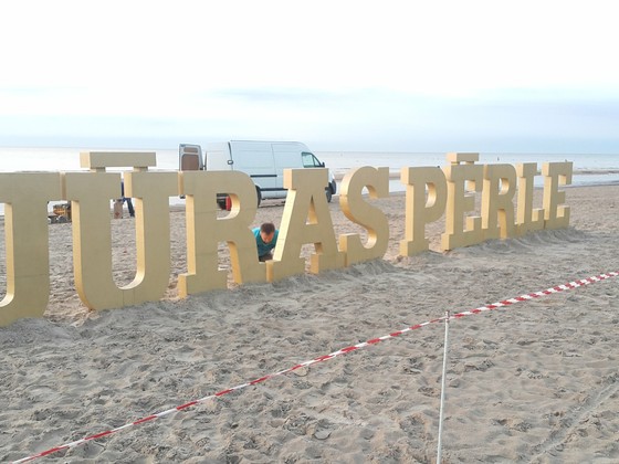 3D burti uz pludmale Juras perle Ceros.Lv