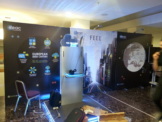 Press Wall для презентации DEAC